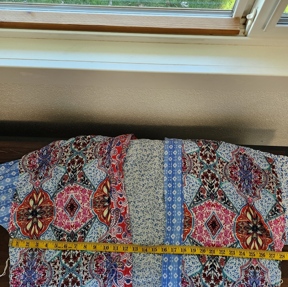 GAP Lightweight Print Half Sleeve Boho Kimono - Picture 7 of 9